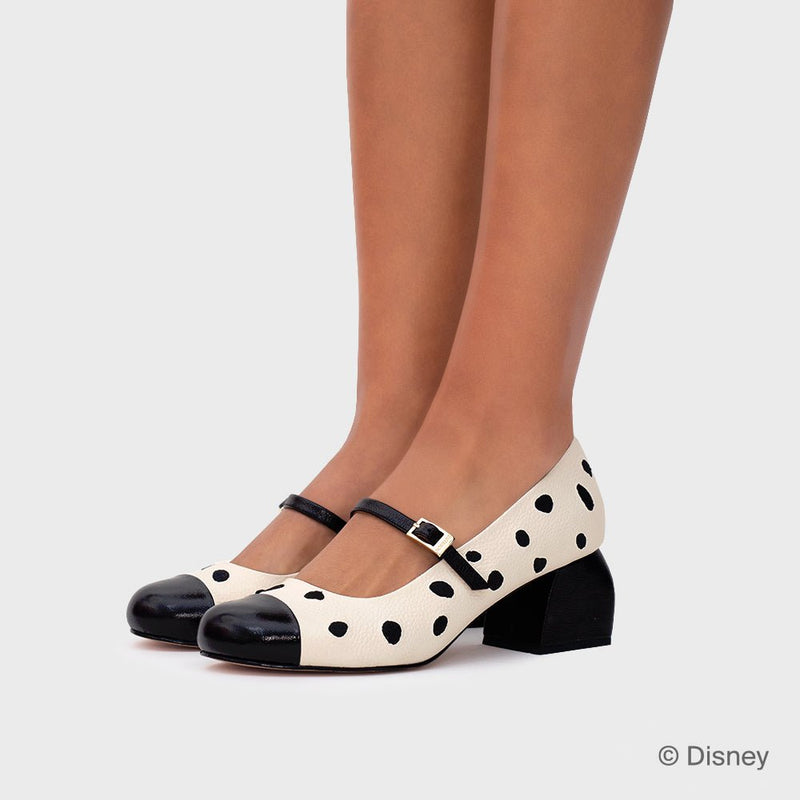 101 DALMATIANS MIDI HUESO NEGRO - Imagen 2