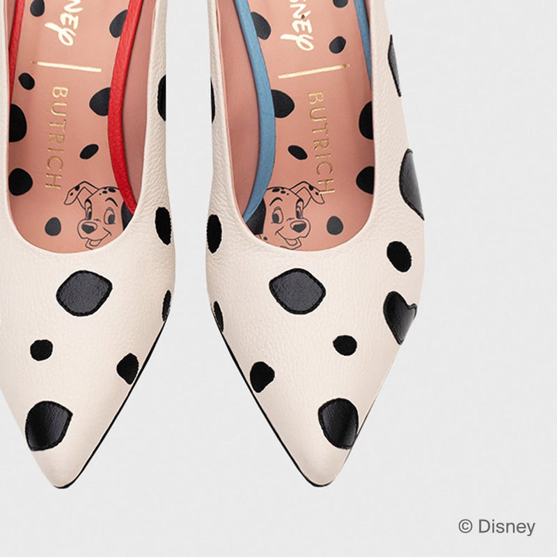 101 DALMATIANS MULE PUMP HUESO NEGRO - Imagen 5