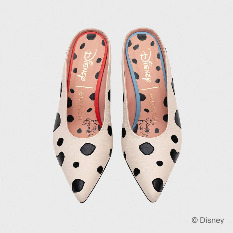 101 DALMATIANS MULE PUMP HUESO NEGRO - Imagen 6