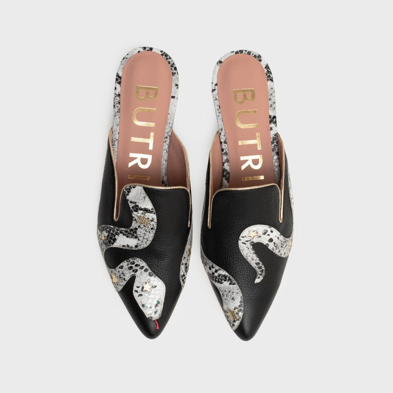 ANACONDA MULE FLAT NEGRO - Imagen 4