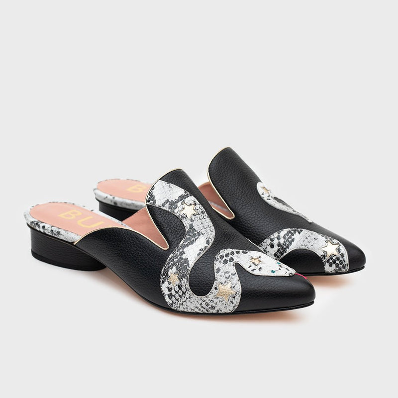 ANACONDA MULE FLAT NEGRO - Imagen 3