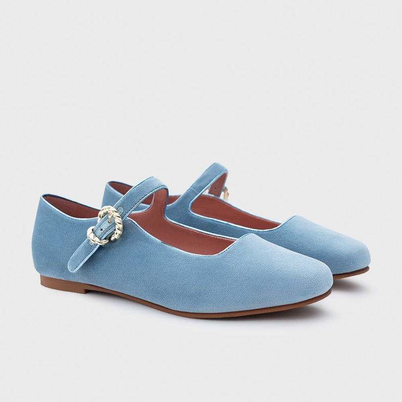 AURELIA FLAT CELESTE - Imagen 3