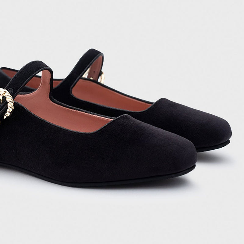 AURELIA FLAT NEGRO - Imagen 2