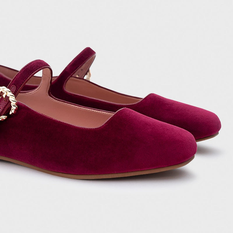 AURELIA FLAT VINO - Imagen 2