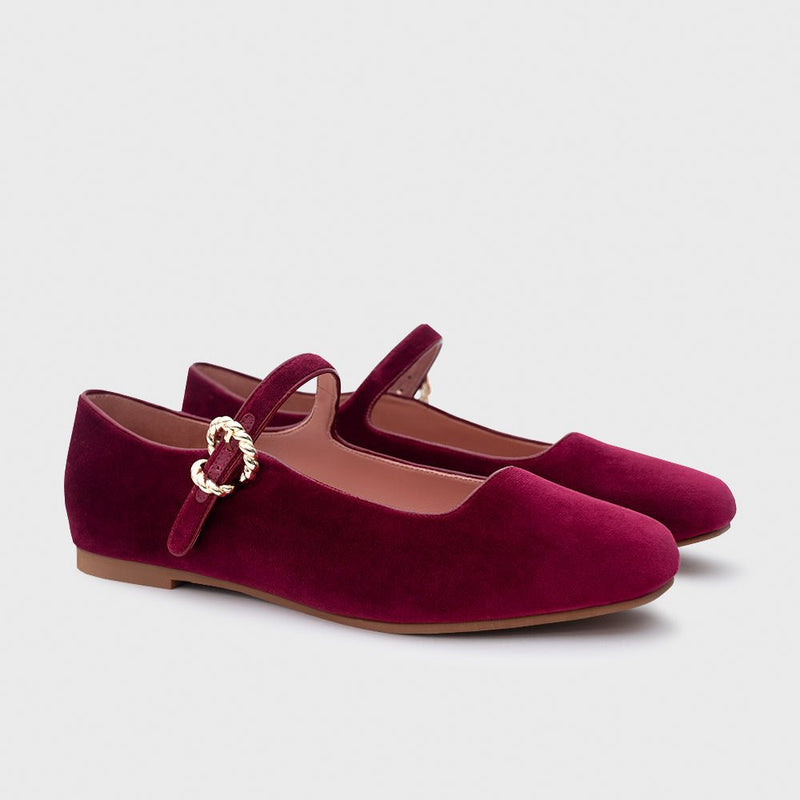 AURELIA FLAT VINO - Imagen 3