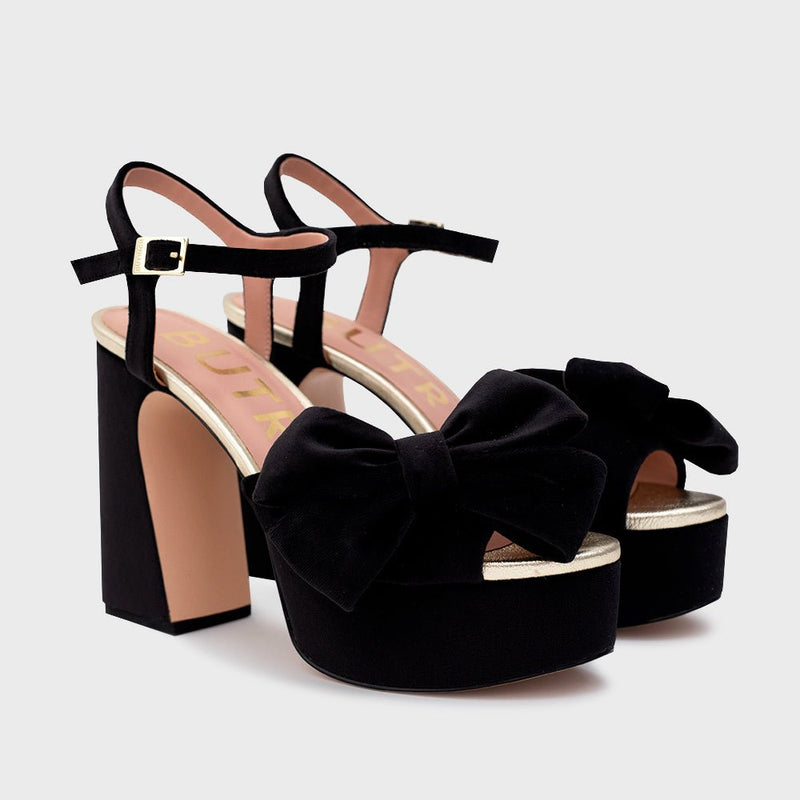 BERENICE PLATAFORMA NEGRO - Imagen 3