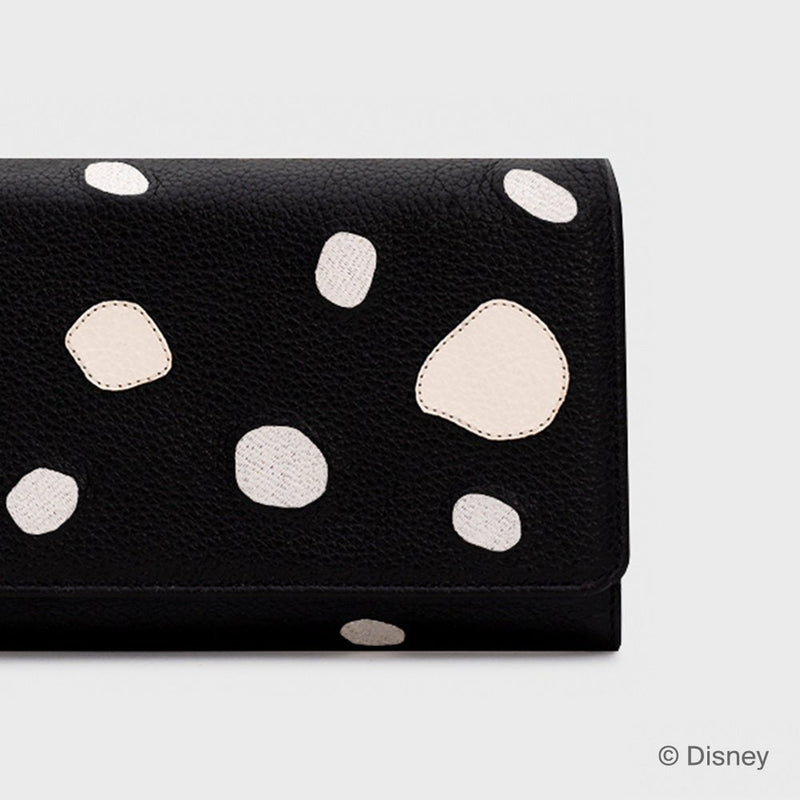 BILLETERA LARGA 101 DALMATIANS NEGRO - Imagen 2