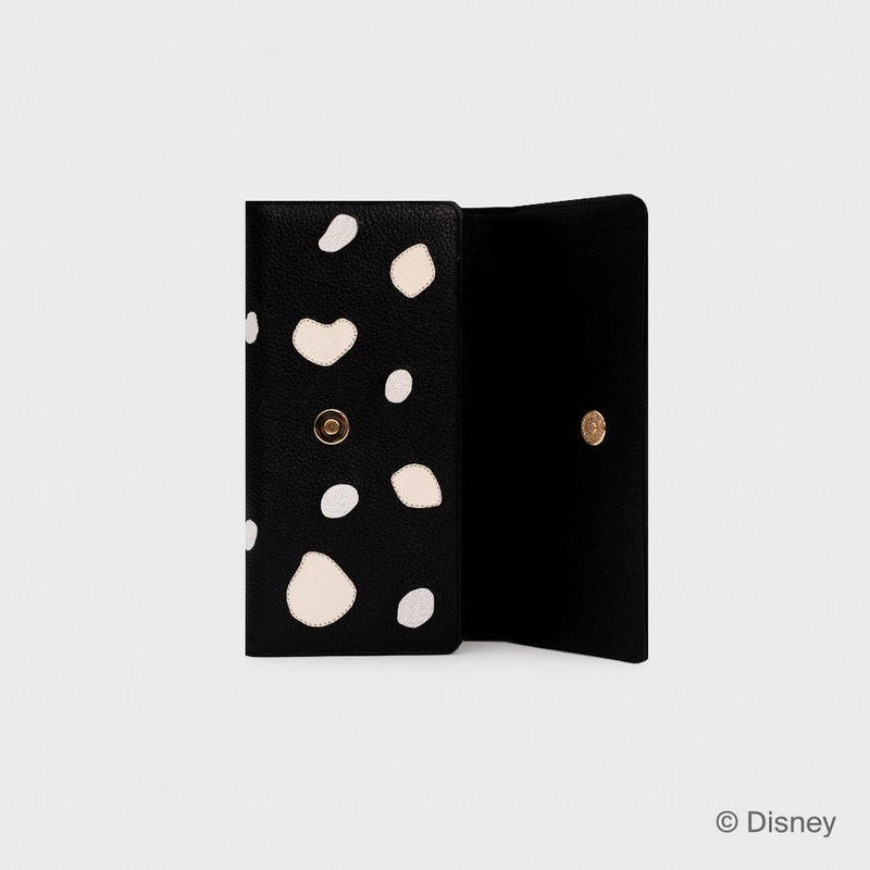 BILLETERA LARGA 101 DALMATIANS NEGRO - Imagen 3