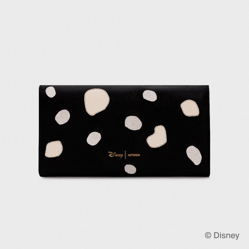 BILLETERA LARGA 101 DALMATIANS NEGRO - Imagen 5