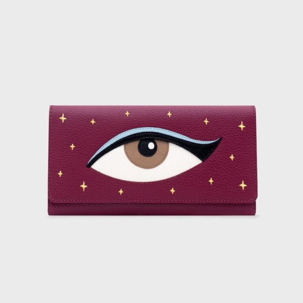 BILLETERA LARGA LUCKY EYE MORA