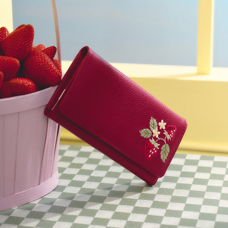 BILLETERA LARGA SUNDAE STRAWBERRY MORA - Imagen 2