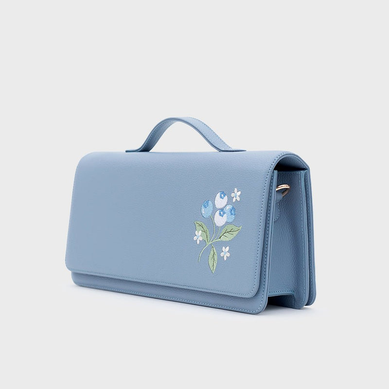 BLUEBERRY SUNDAE RECTANGLE BAG CELESTE - Imagen 8
