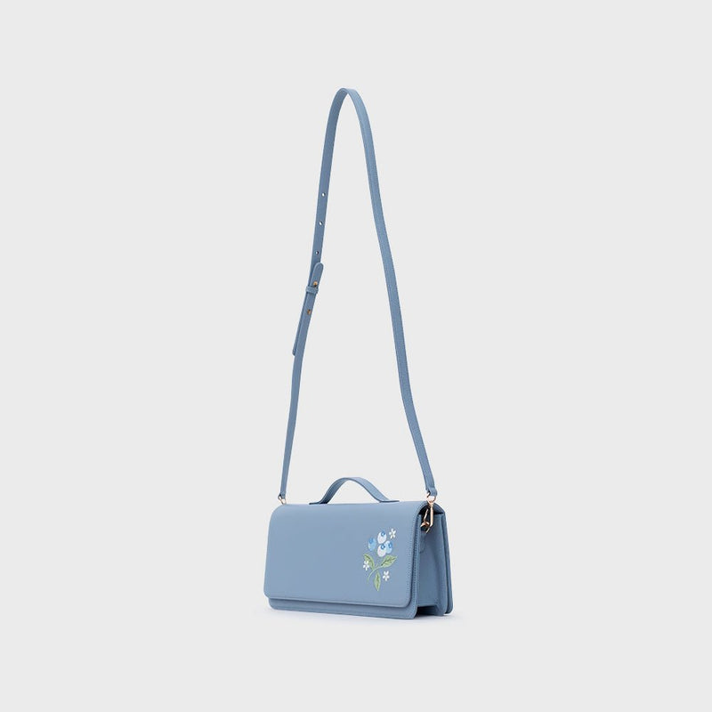 BLUEBERRY SUNDAE RECTANGLE BAG CELESTE - Imagen 7
