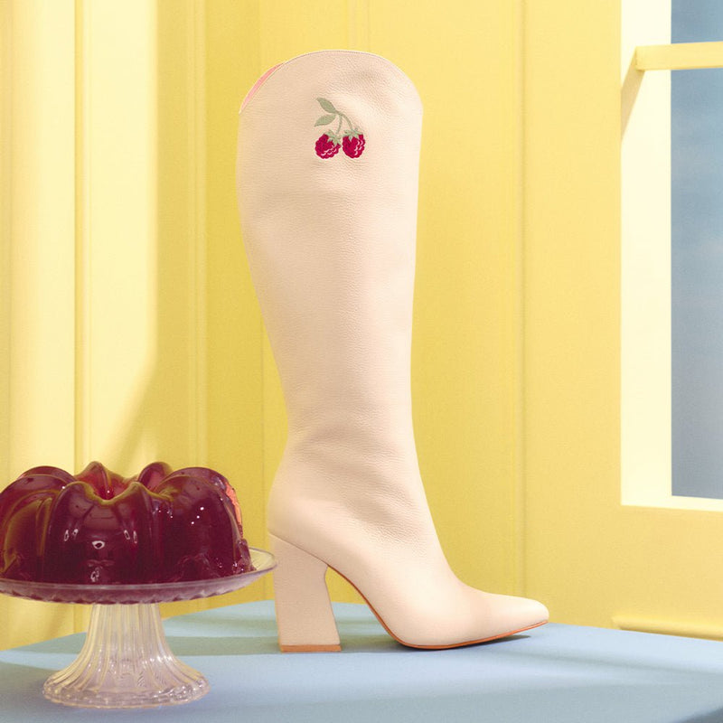 BOTA NINETTE RASPBERRY HUESO - Imagen 2