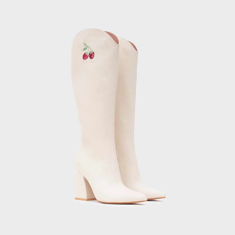 BOTA NINETTE RASPBERRY HUESO - Imagen 4