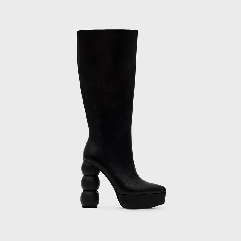 BOTA PLATAFORMA MALIA NEGRO