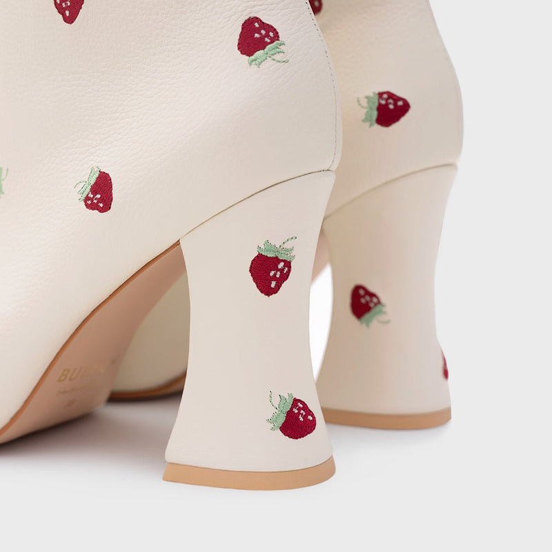 BOTÍN NINETTE STRAWBERRY HUESO - Imagen 2