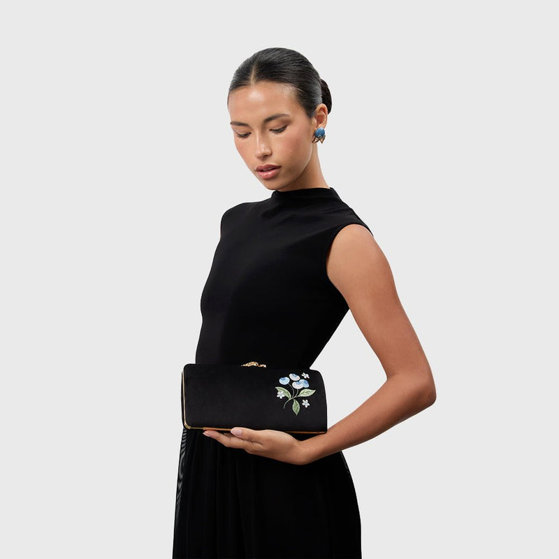 CLUTCH BLUEBERRY SUNDAE NEGRO - Imagen 3