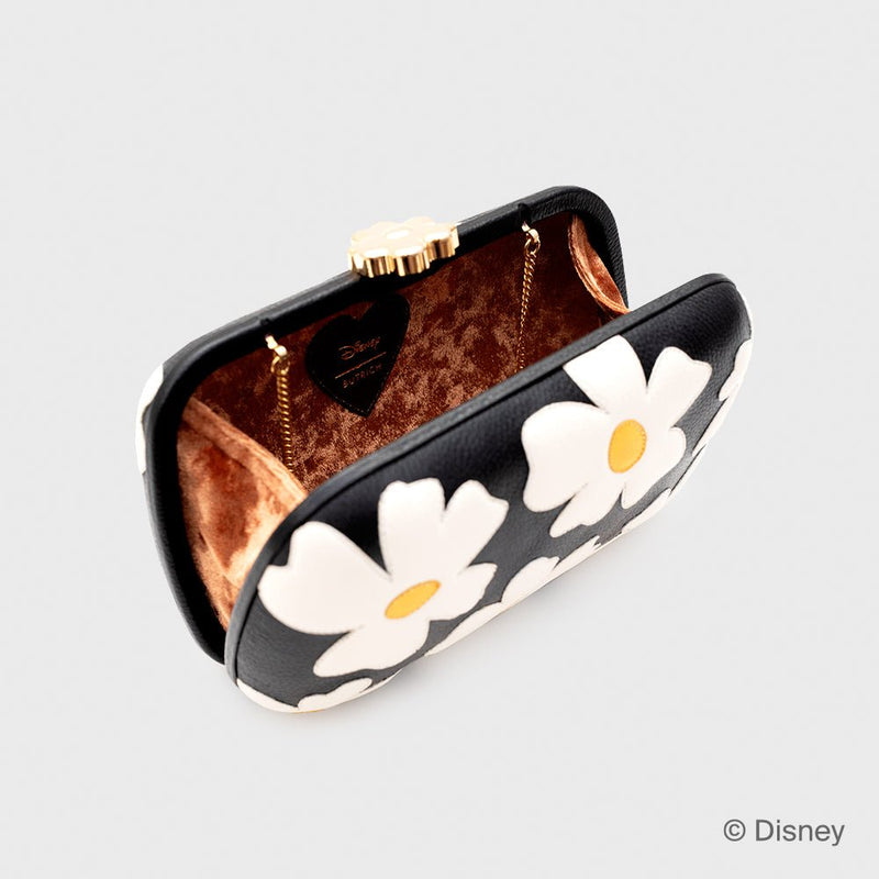 CLUTCH WILDWOOD HEART FLOWERS NEGRO HUESO - Imagen 2