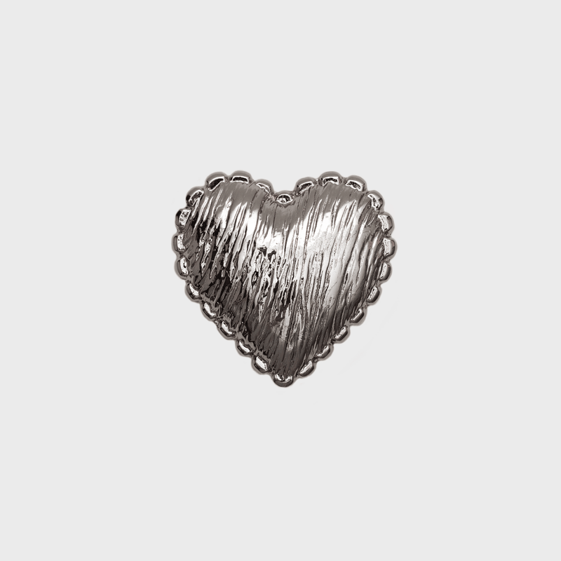 CORREA CORAZON CATHERINE PLATEADO - Imagen 2
