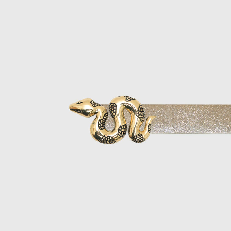 CORREA SERPIENTE DORADO - Imagen 6