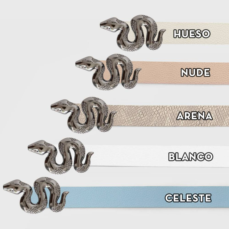CORREA SERPIENTE NEGRO - Imagen 7