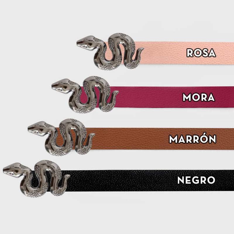 CORREA SERPIENTE NEGRO - Imagen 13