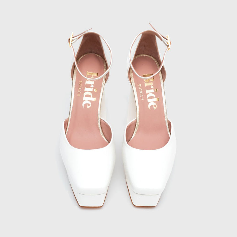 ELIAN PLATAFORMA BRIDE HUESO - Imagen 4