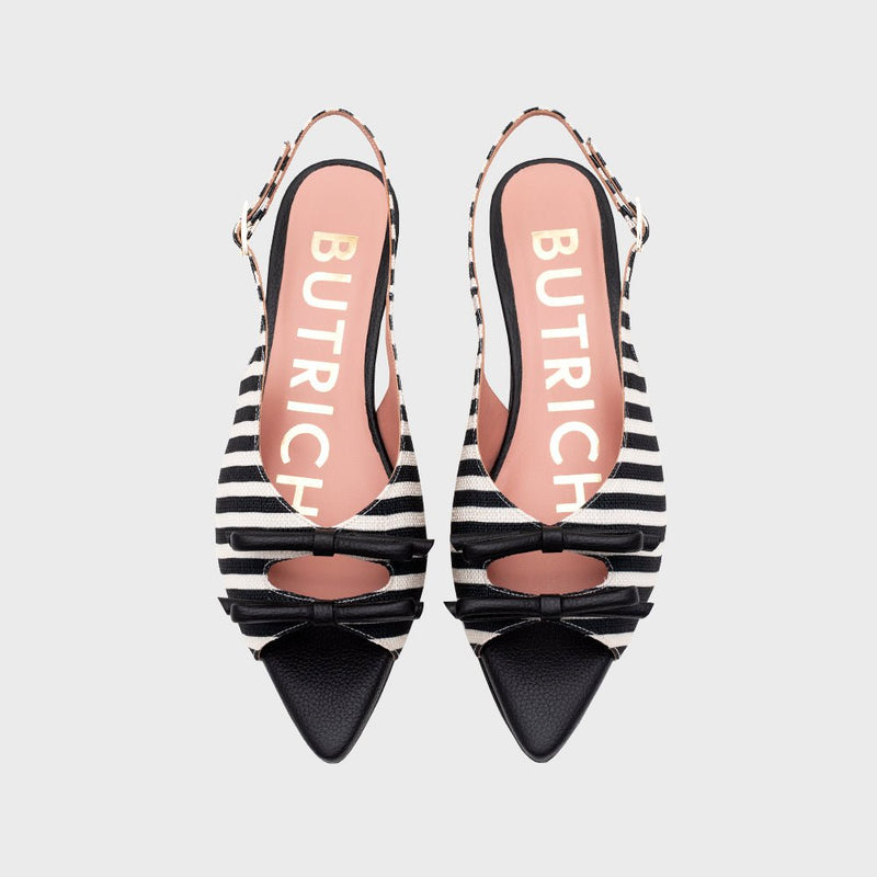 EUGENIA FLAT SLINGBACK NEGRO - Imagen 3