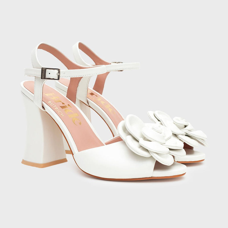 FERNANDA PUMP BRIDE HUESO - Imagen 3