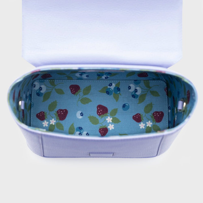 FLAP HANDBAG BLUEBERRY SUNDAE LAVANDA - Imagen 4