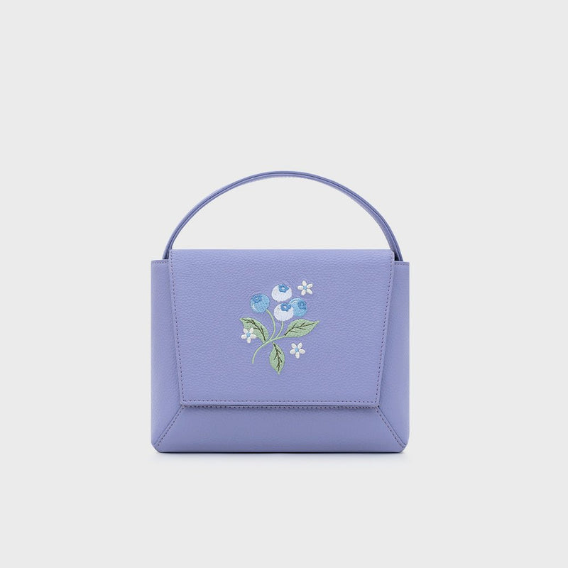FLAP HANDBAG BLUEBERRY SUNDAE LAVANDA
