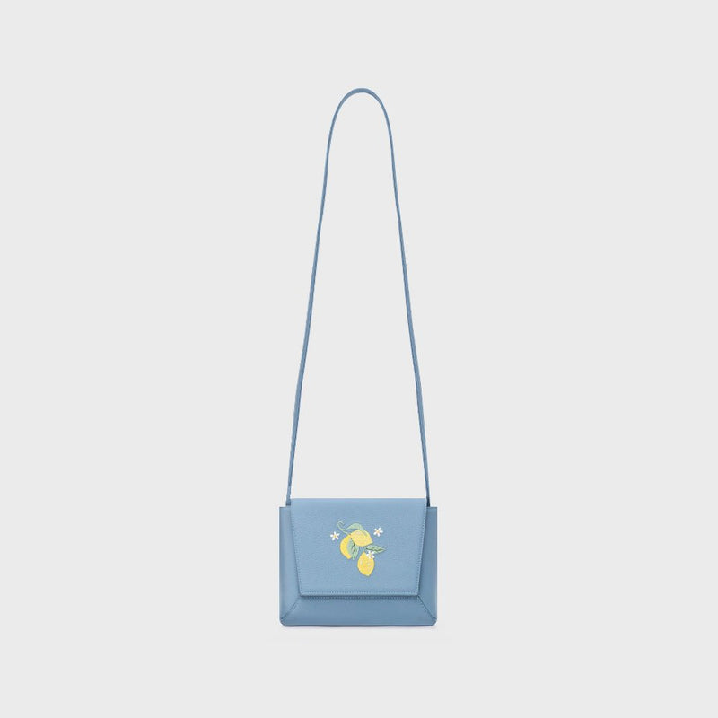 FLAP HANDBAG LEMON SUNDAE CELESTE - Imagen 4