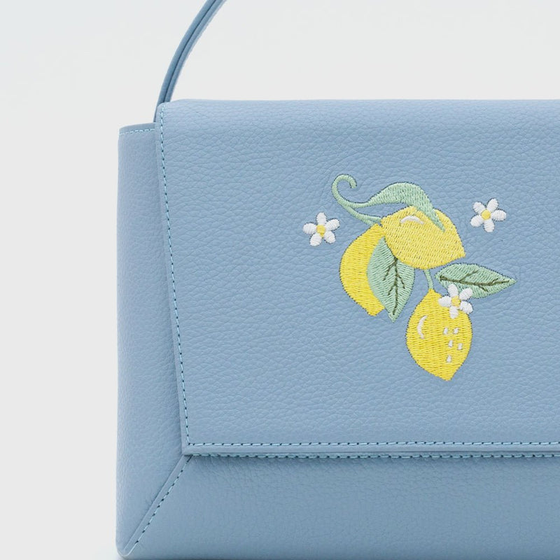 FLAP HANDBAG LEMON SUNDAE CELESTE - Imagen 2