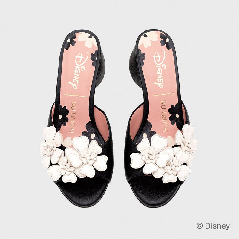 FLOWER PUMP NEGRO HUESO - Imagen 2