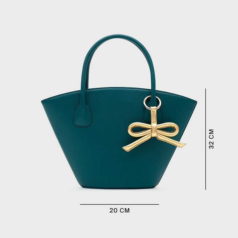 KATNISS TRAPEZE BAG JADE - Imagen 5