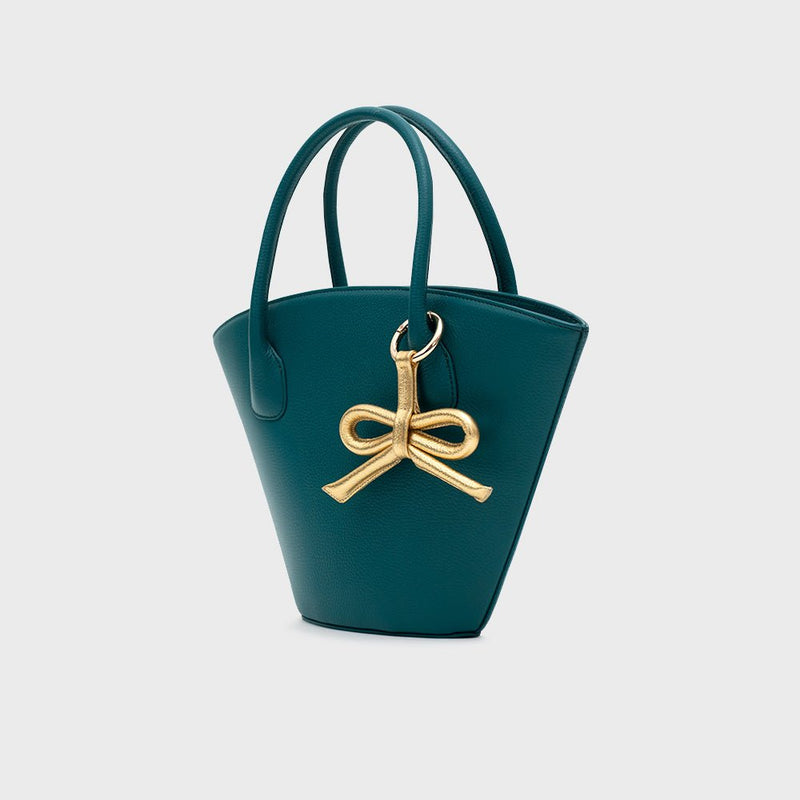 KATNISS TRAPEZE BAG JADE - Imagen 7