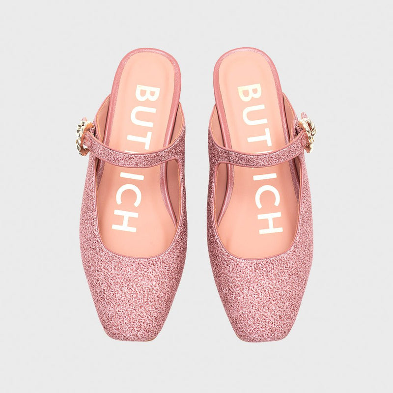 KENZA MULE FLAT ROSA - Imagen 3