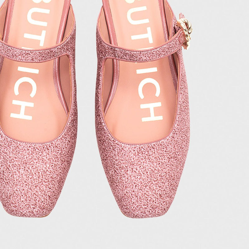 KENZA MULE FLAT ROSA - Imagen 5