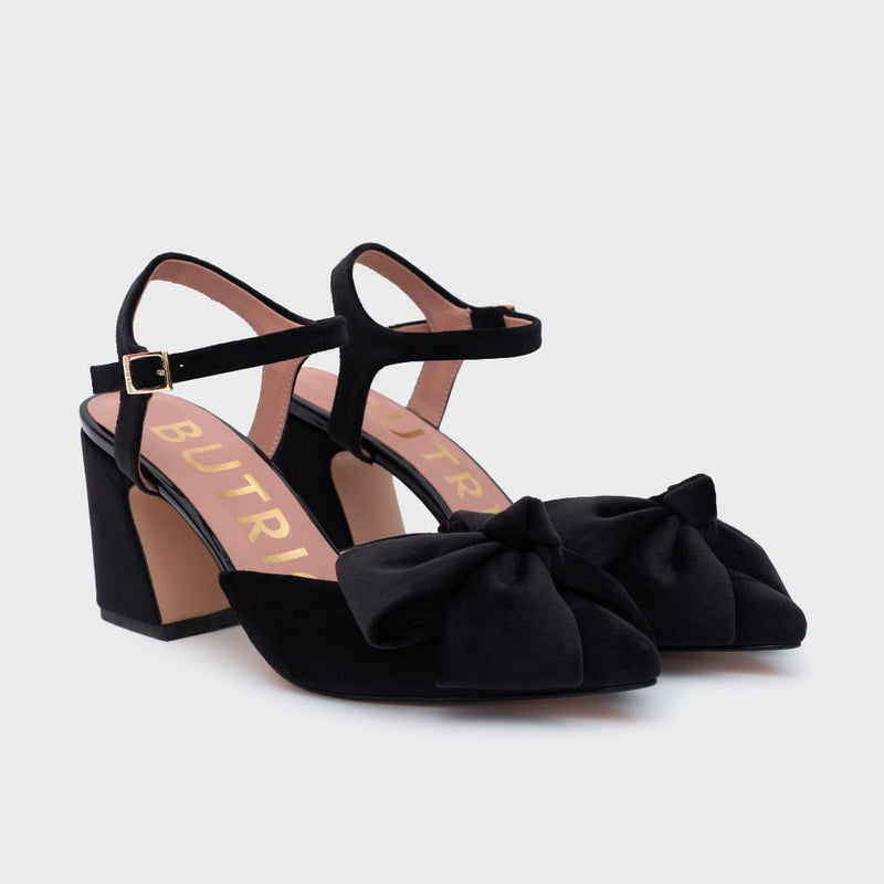 LUANA PUMP 7CM NEGRO - Imagen 2