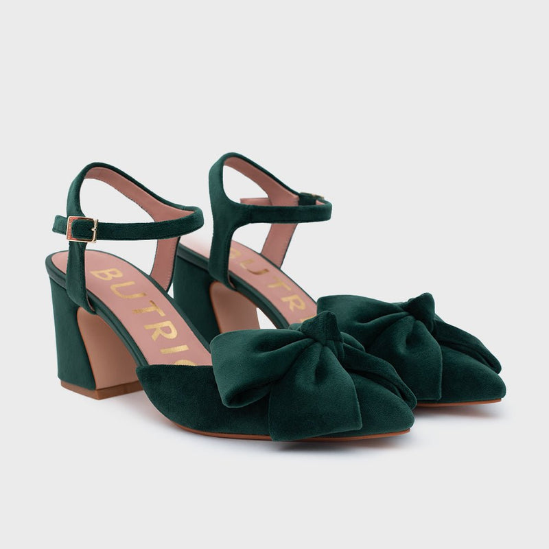 LUANA PUMP 7CM VERDE - Imagen 2