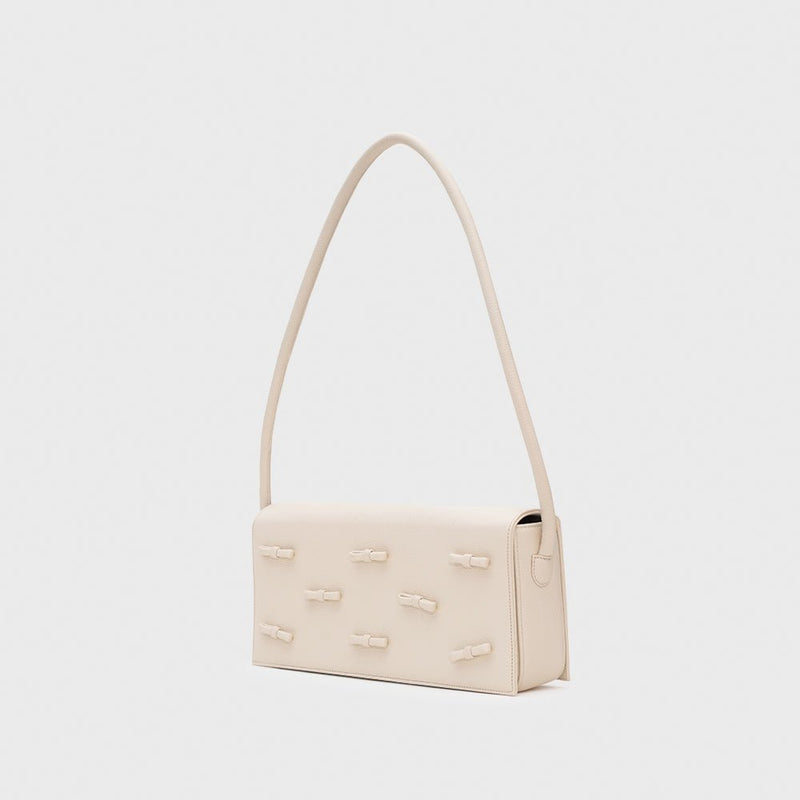 LUCILLE LONG BAG HUESO - Imagen 2