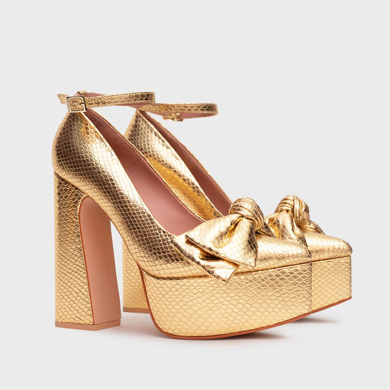 LUCKY GOLDEN PLATAFORMA ORO - Imagen 3