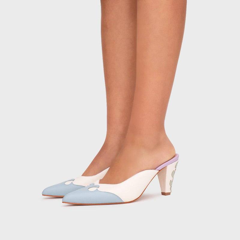 LUCKY MULE PUMP MULTICOLOR - Imagen 2