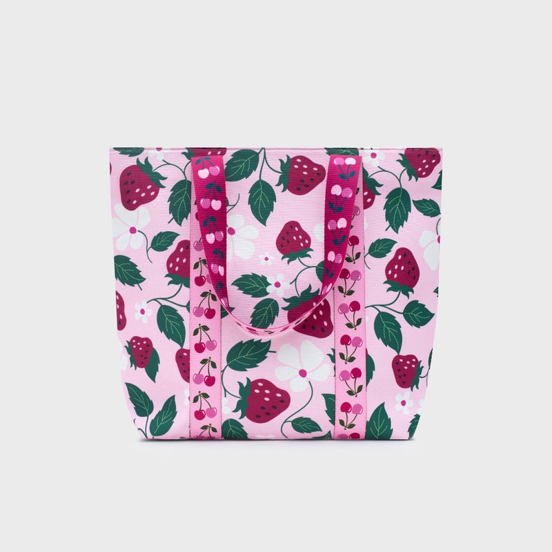 MEDIUM BAG STRAWBERRY ROSA