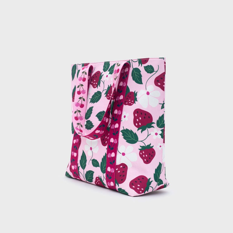 MEDIUM BAG STRAWBERRY ROSA - Imagen 3