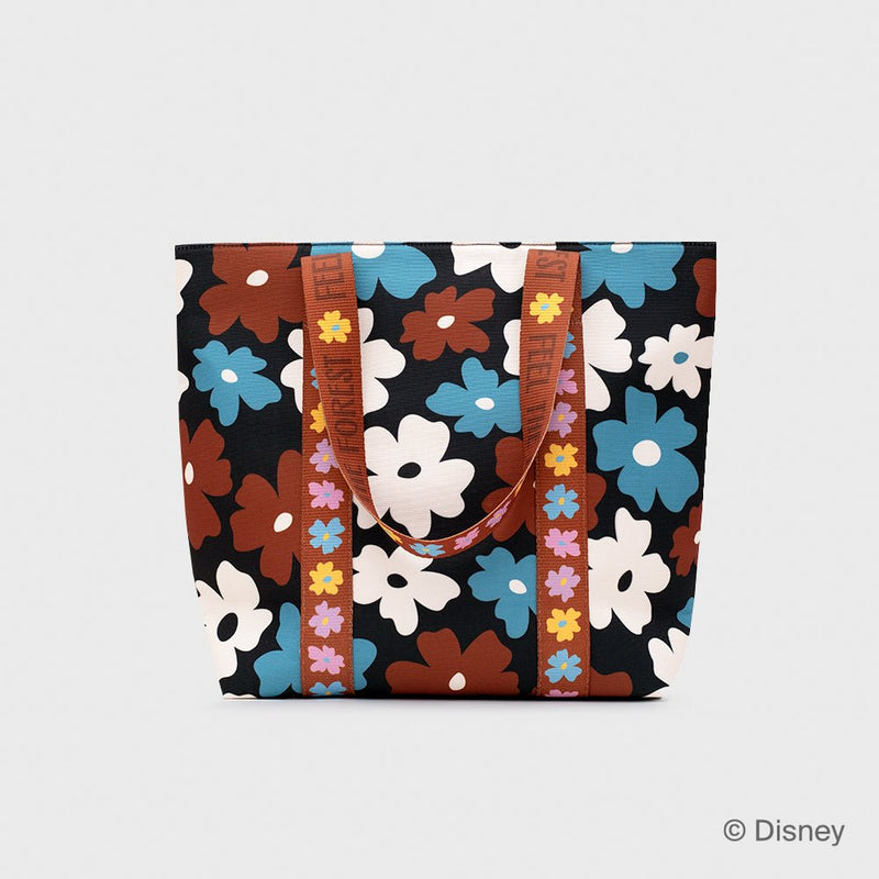 MEDIUM BAG WILDWOOD FLOWERS NEGRO - Imagen 2