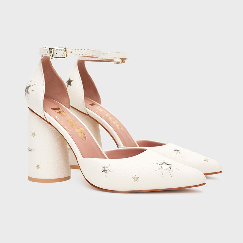 MIDNIGHT PUMP BRIDE HUESO - Imagen 3