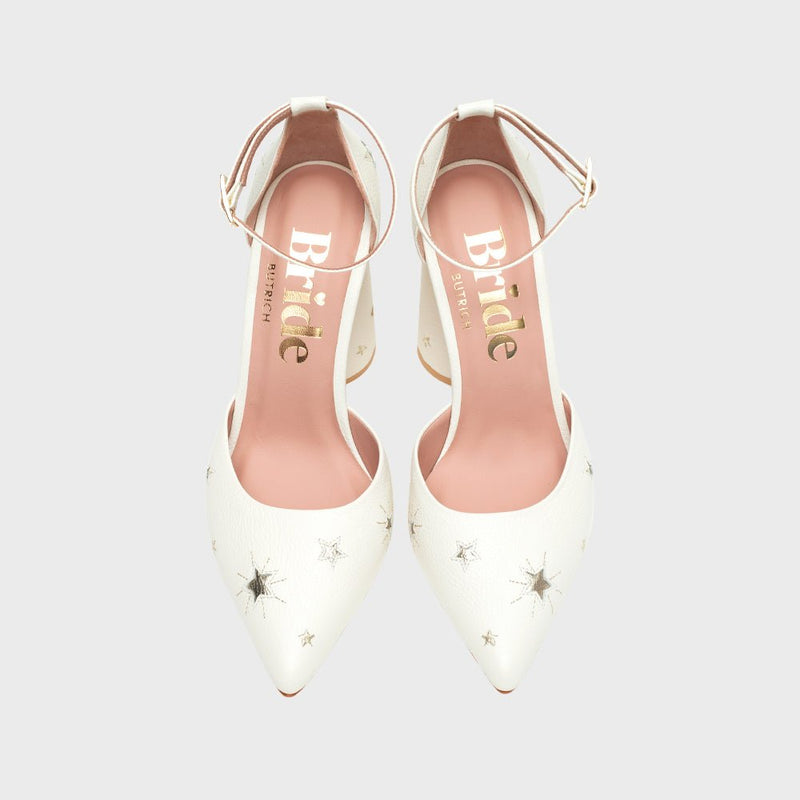 MIDNIGHT PUMP BRIDE HUESO - Imagen 4