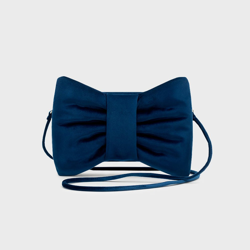 MINI BOW BAG AZUL - Imagen 4